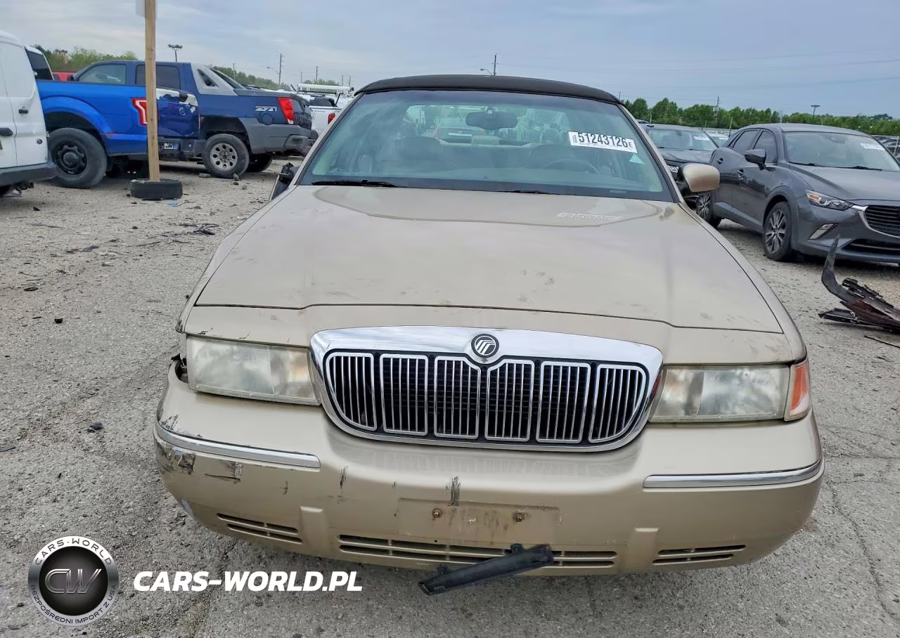 2000 Mercury Grand Marquis Ls VIN:2MEFM75W2YX607551 - 5