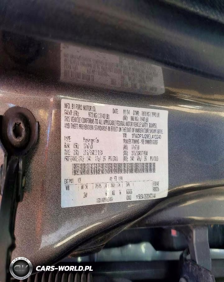 2014 Ford Focus Titanium VIN:1FADP3J29EL413240 - 12
