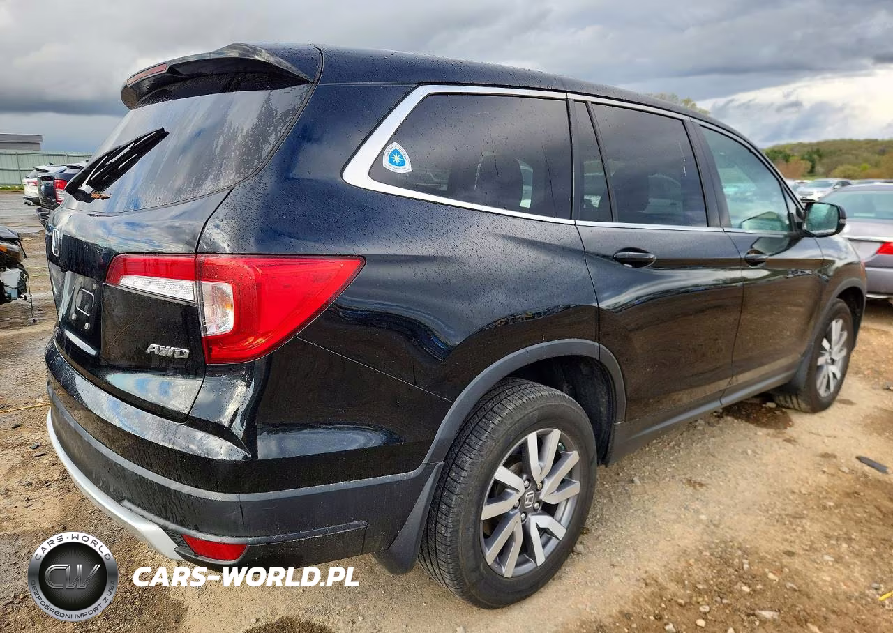 2020 Honda Pilot Exl VIN:5FNYF6H53LB049915 - 3