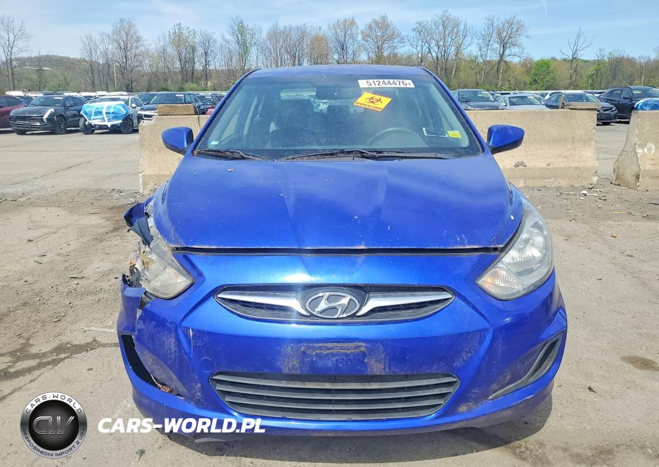 2013 Hyundai Accent VIN:KMHCT4AE7DU281343 - 5