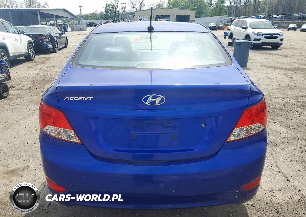 2013 Hyundai Accent VIN:KMHCT4AE7DU281343 - 6