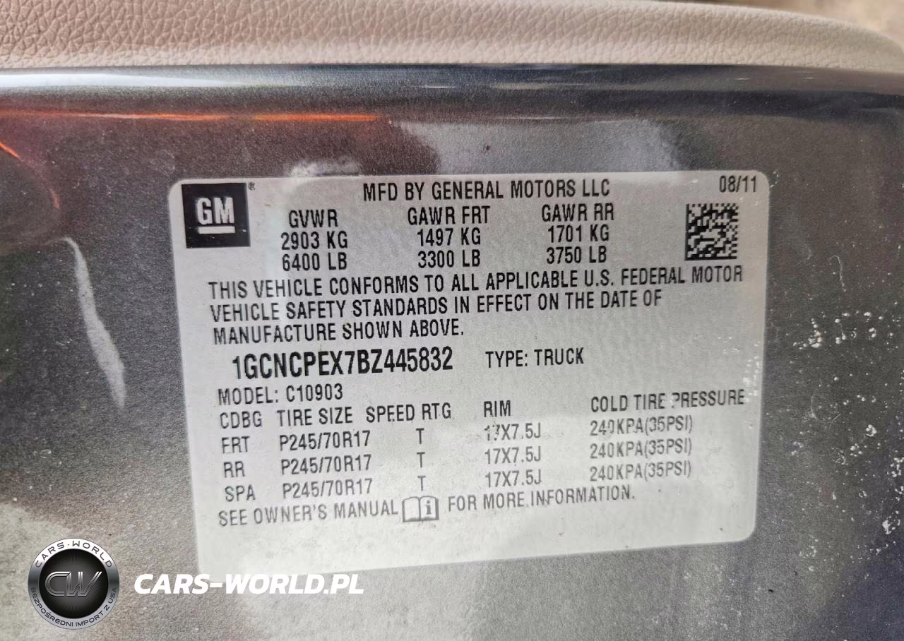 2011 Chevrolet Silverado C1500 VIN:1GCNCPEX7BZ445832 - 12