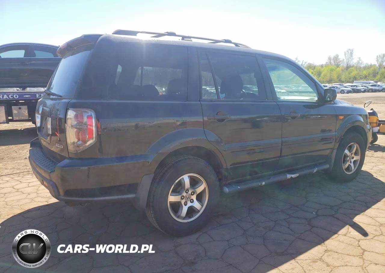 2008 Honda Pilot Exl VIN:5FNYF18608B050314 - 3