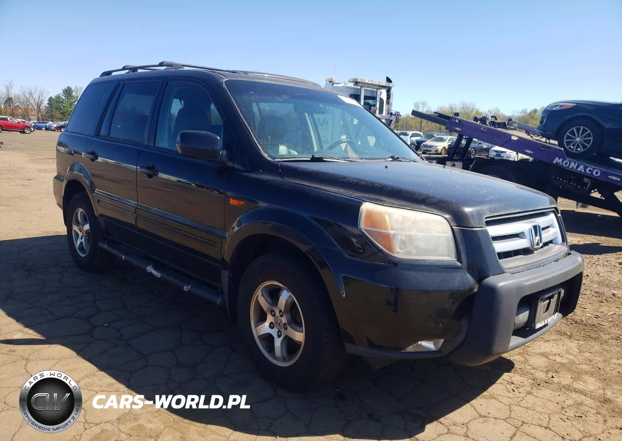 2008 Honda Pilot Exl VIN:5FNYF18608B050314 - 4