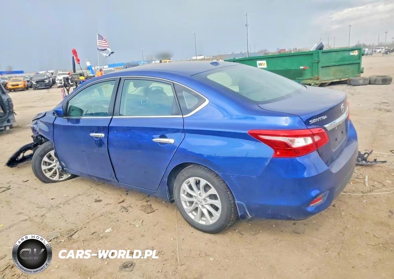 2019 Nissan Sentra Sv VIN:3N1AB7APXKY456795 - 2