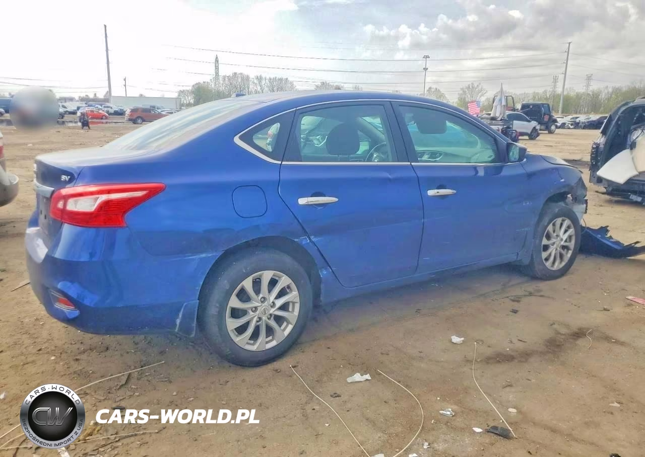 2019 Nissan Sentra Sv VIN:3N1AB7APXKY456795 - 3