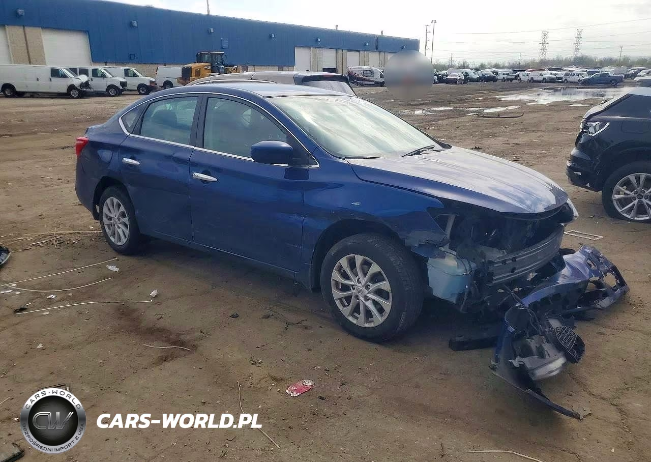 2019 Nissan Sentra Sv VIN:3N1AB7APXKY456795 - 4