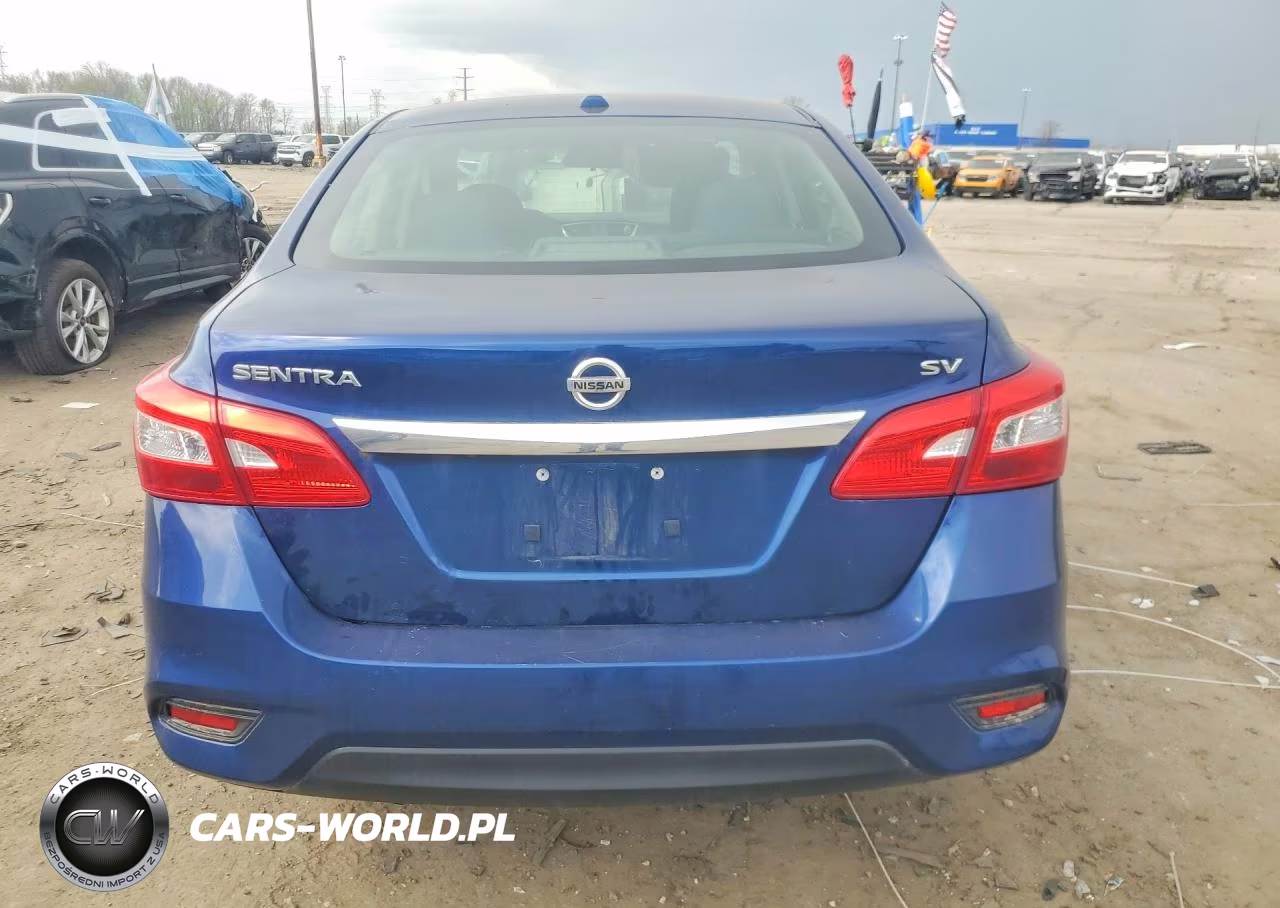 2019 Nissan Sentra Sv VIN:3N1AB7APXKY456795 - 6