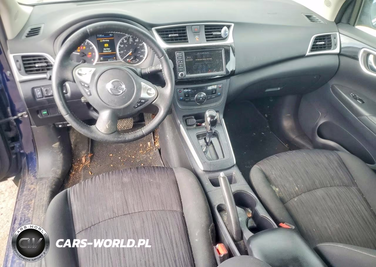 2019 Nissan Sentra Sv VIN:3N1AB7APXKY456795 - 8