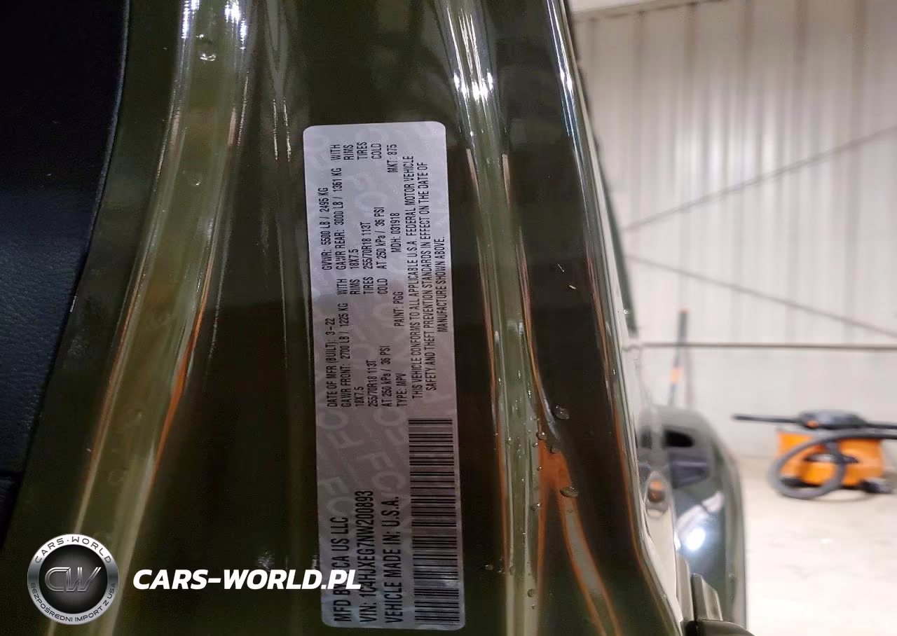 2022 Jeep Wrangler Unlimited Sahara VIN:1C4HJXEG7NW200893 - 14
