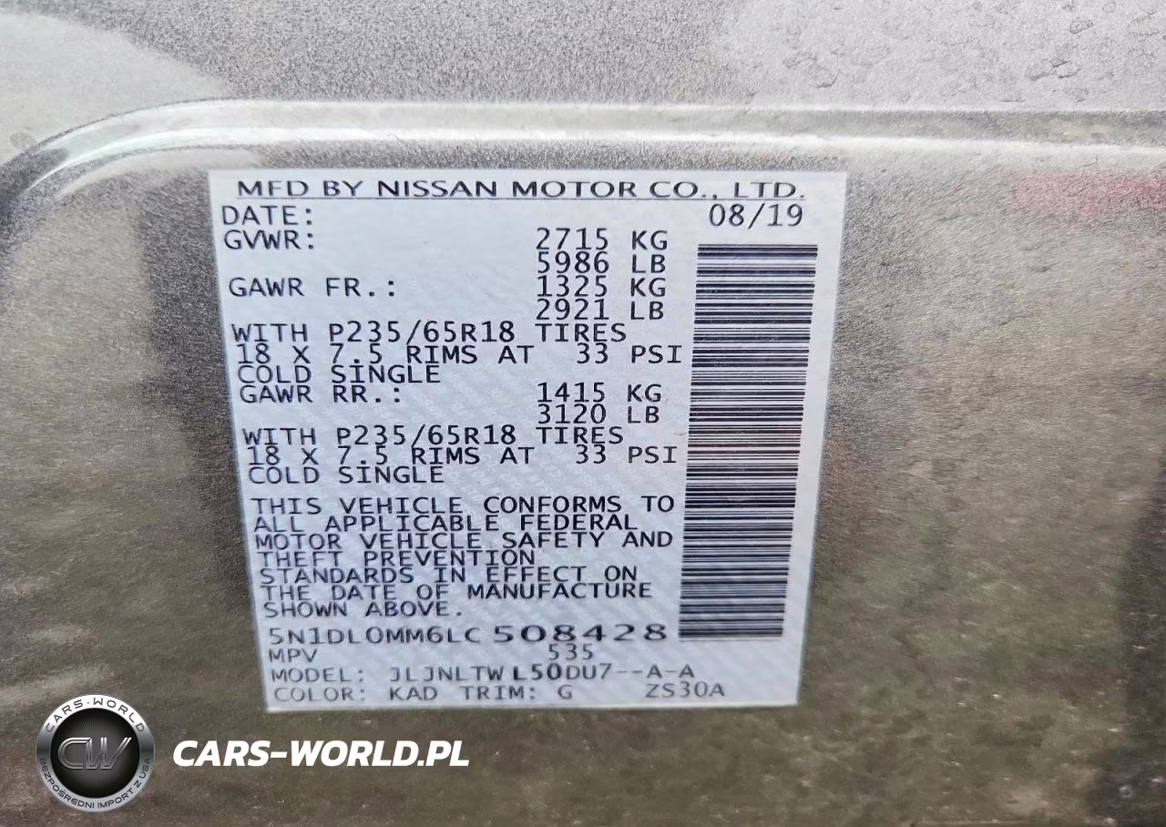 2020 Infiniti Qx60 Luxe VIN:5N1DL0MM6LC508428 - 13