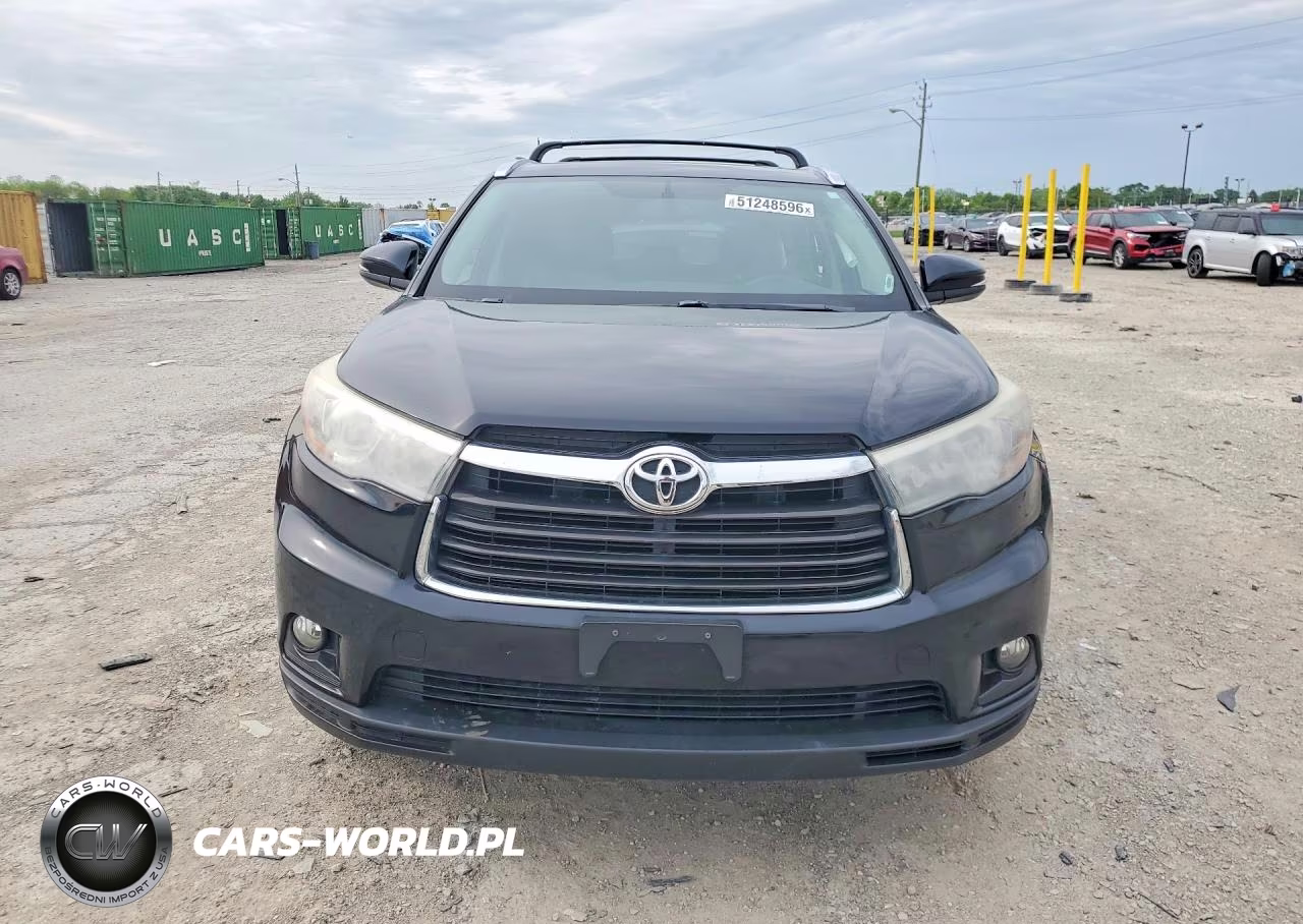 2015 Toyota Highlander Xle VIN:5TDJKRFH2FS207978 - 5