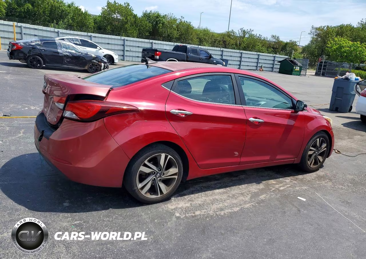 2016 Hyundai Elantra Limited VIN:KMHDH4AE0GU552138 - 3
