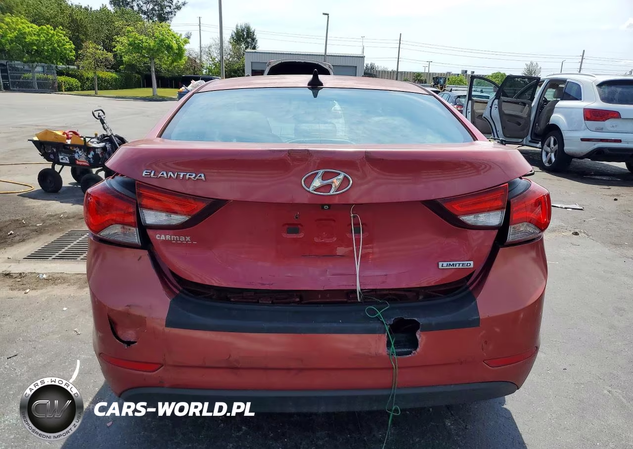 2016 Hyundai Elantra Limited VIN:KMHDH4AE0GU552138 - 6