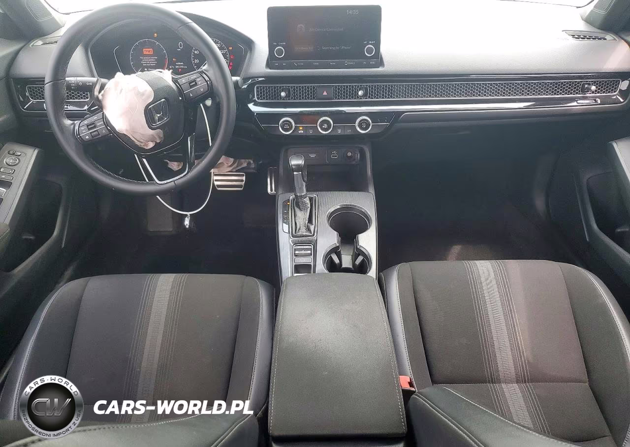 2022 Honda Civic Sport VIN:2HGFE2F58NH525922 - 8