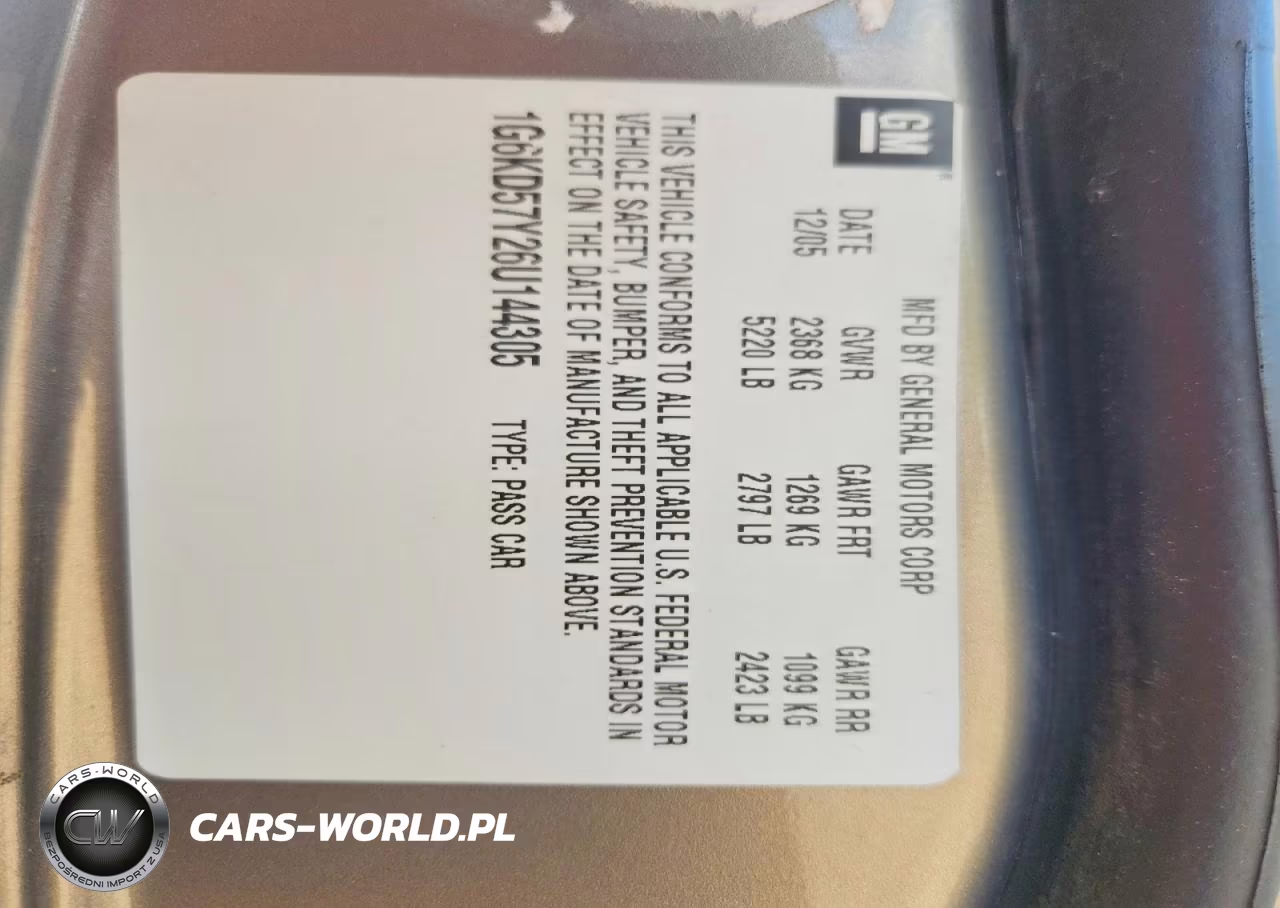 2006 Cadillac Dts VIN:1G6KD57Y26U144305 - 12