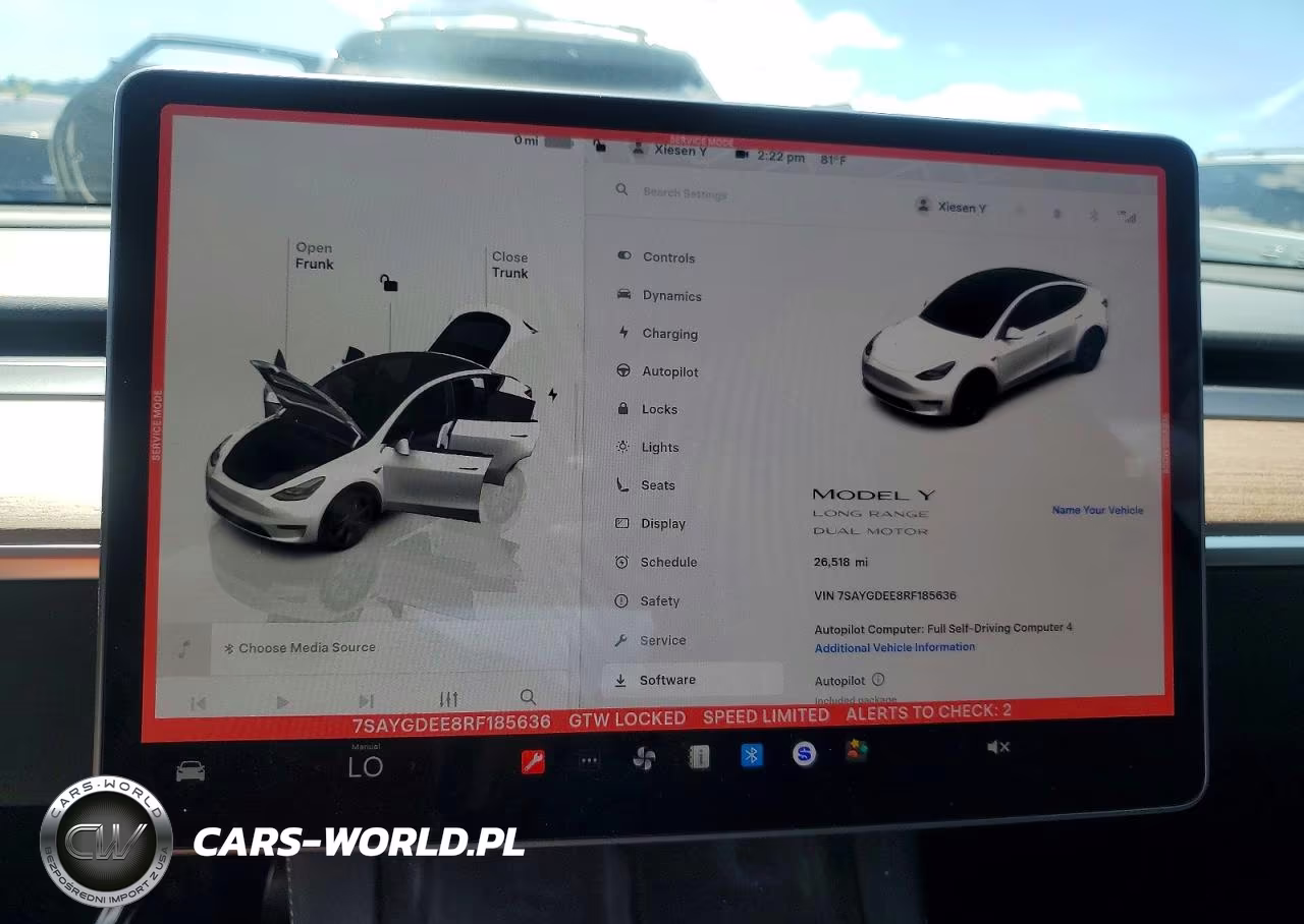 2024 Tesla Model Y VIN:7SAYGDEE8RF185636 - 9
