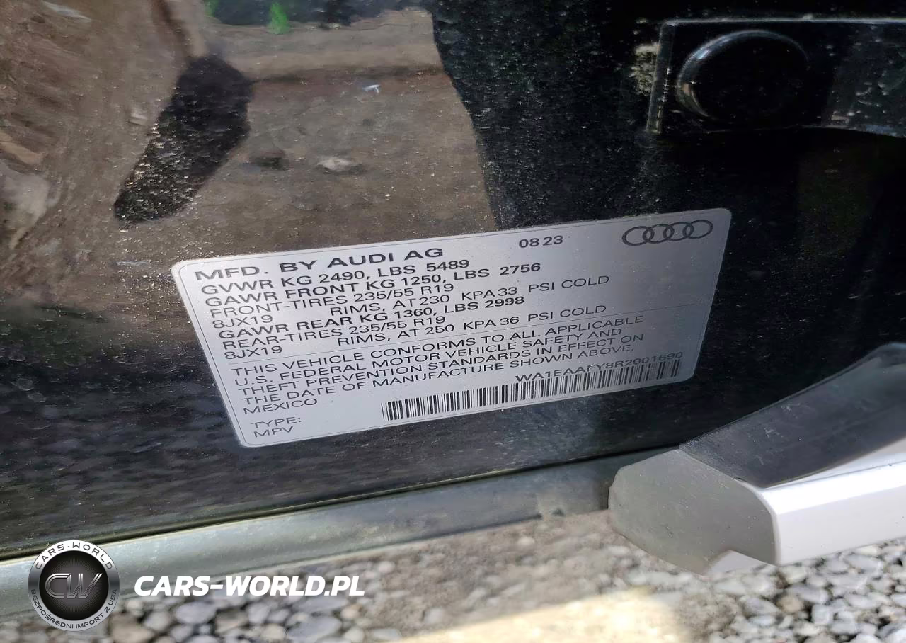 2024 Audi Q5 Premium Plus 45 VIN:WA1EAAFY8R2001690 - 14