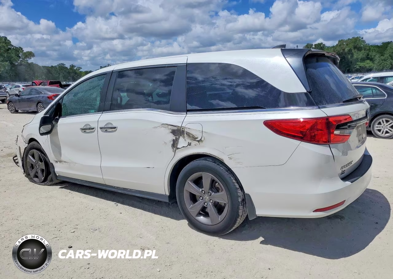 2021 Honda Odyssey Ex VIN:5FNRL6H52MB032893 - 2