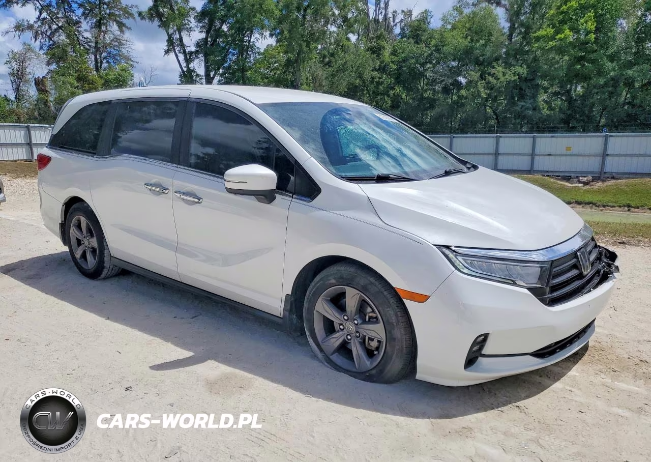 2021 Honda Odyssey Ex VIN:5FNRL6H52MB032893 - 4