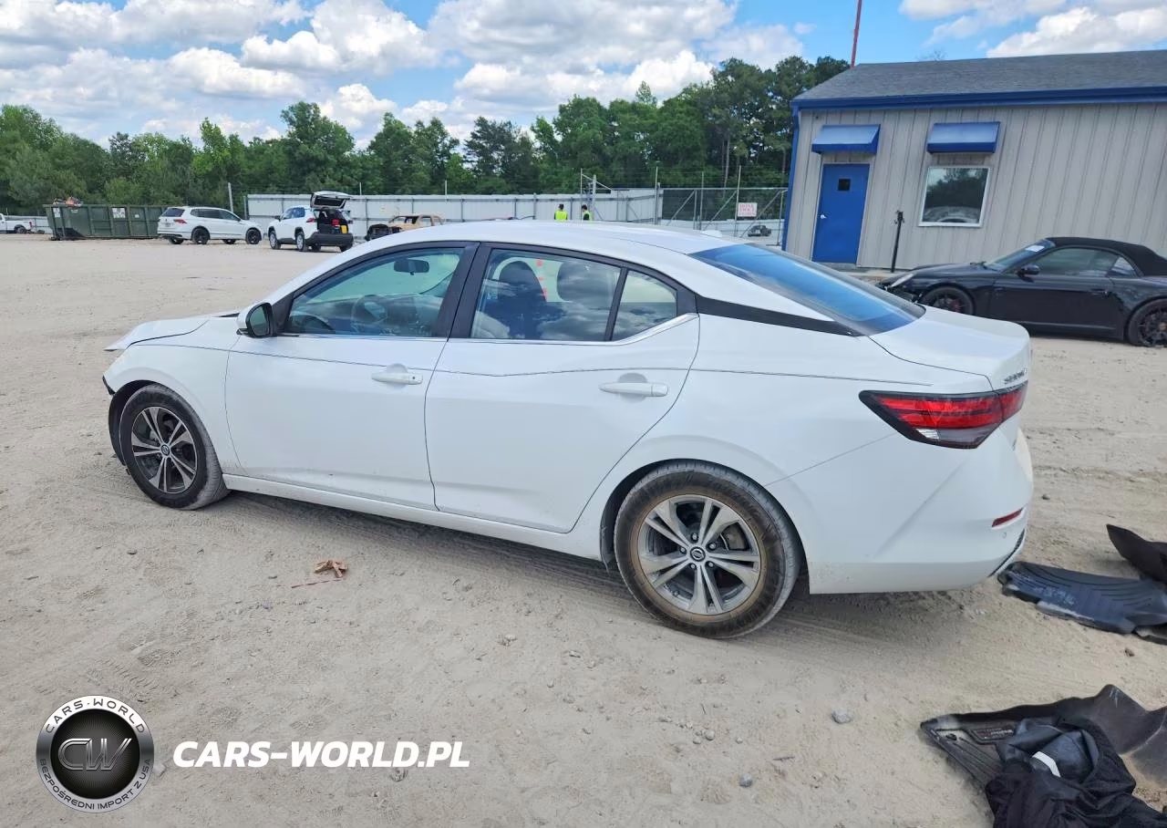 2020 Nissan Sentra Sv VIN:3N1AB8CVXLY250377 - 2
