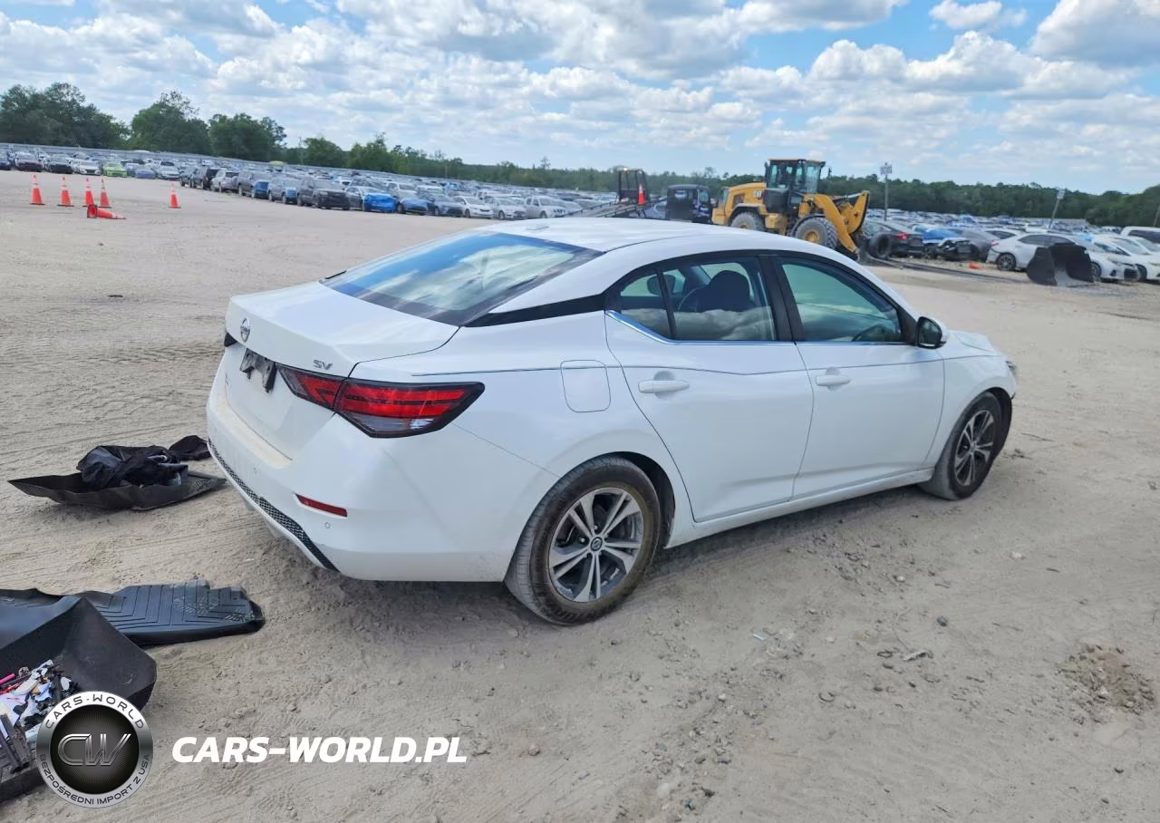2020 Nissan Sentra Sv VIN:3N1AB8CVXLY250377 - 3