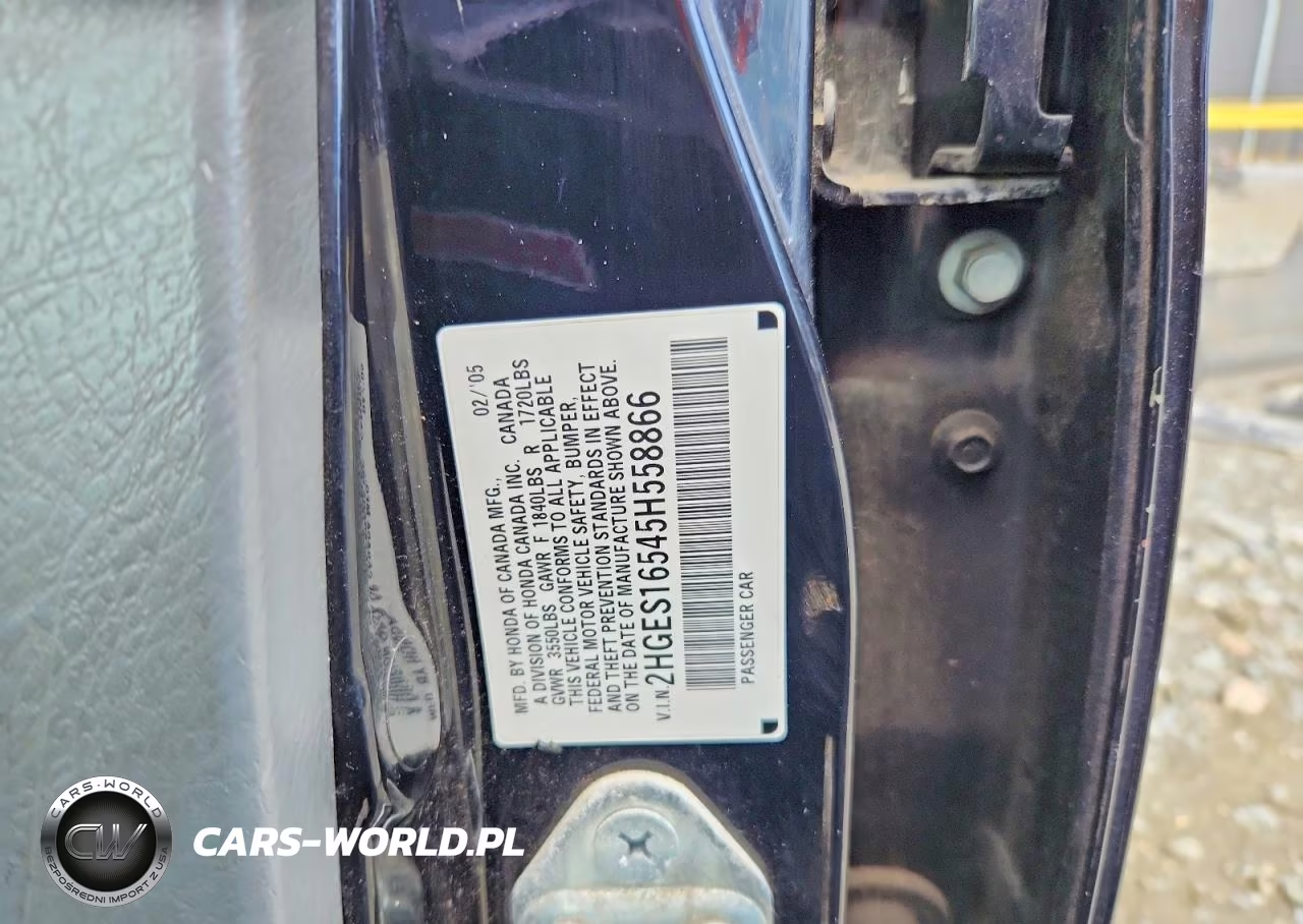 2005 Honda Civic Lx VIN:2HGES16545H558866 - 13