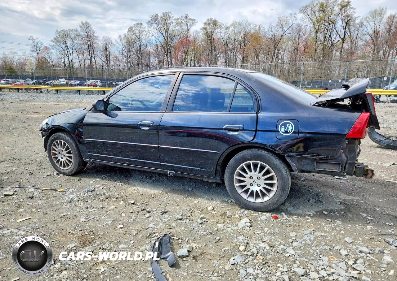 2005 Honda Civic Lx VIN:2HGES16545H558866 - 2