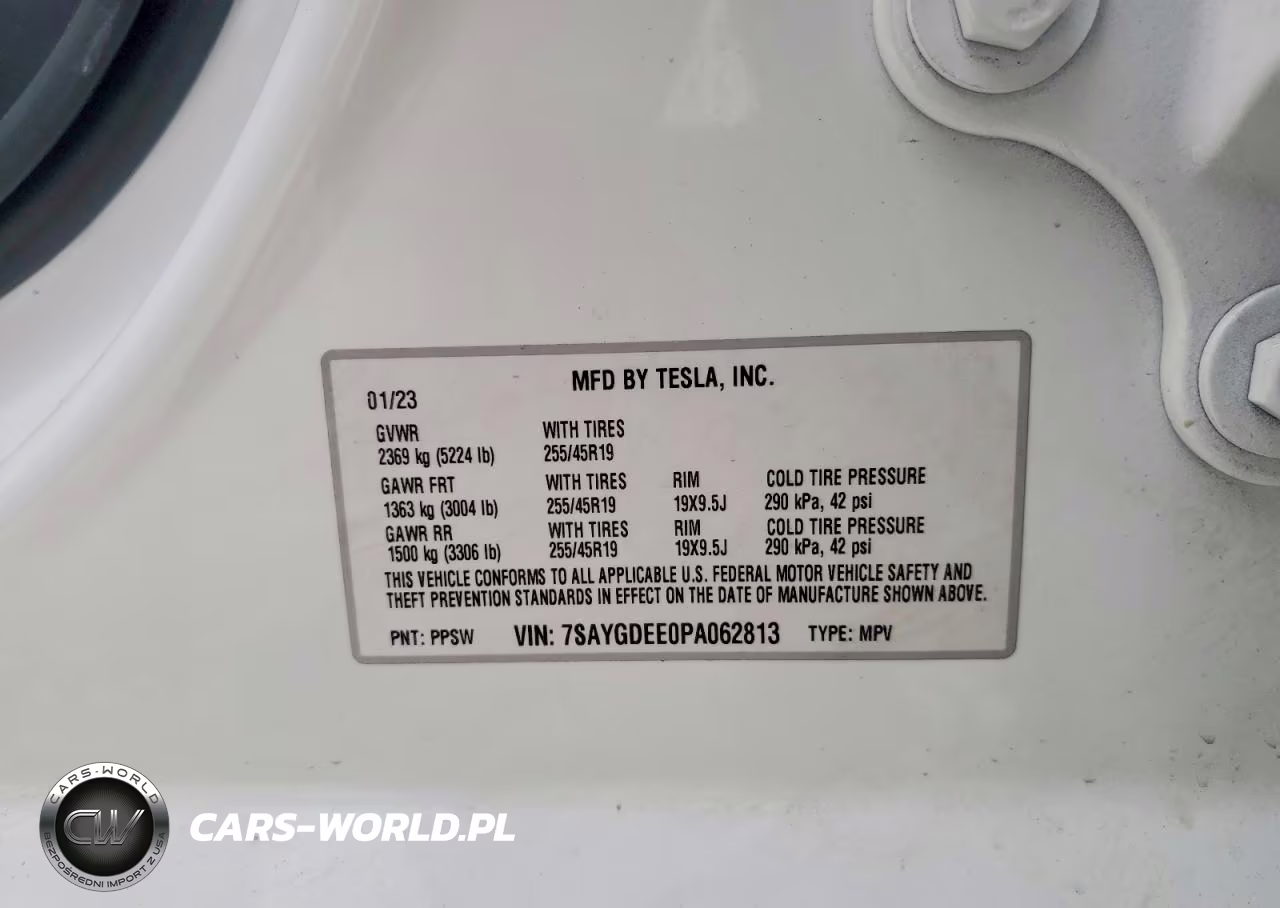 2023 Tesla Model Y VIN:7SAYGDEE0PA062813 - 12