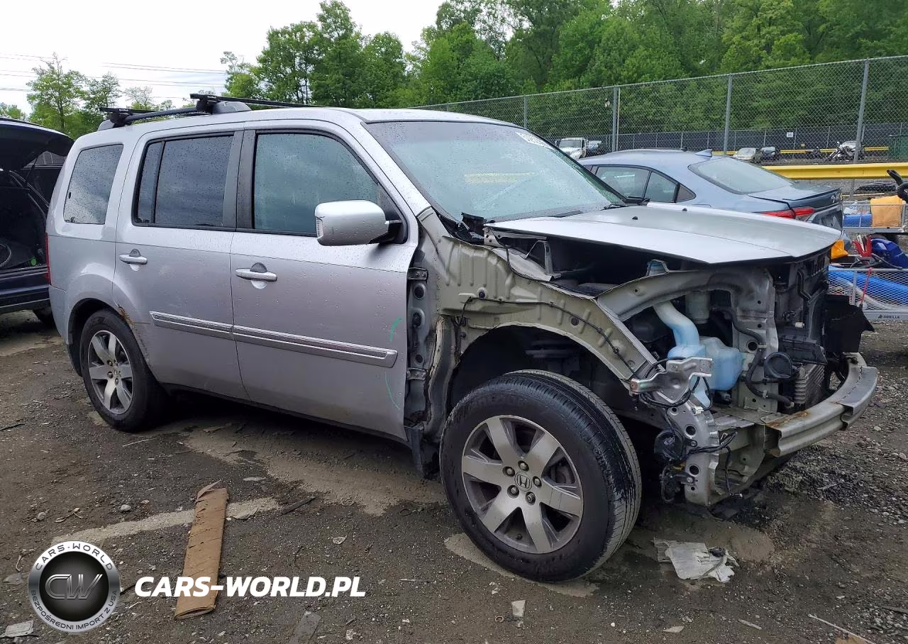 2013 Honda Pilot Touring VIN:5FNYF4H96DB072856 - 4