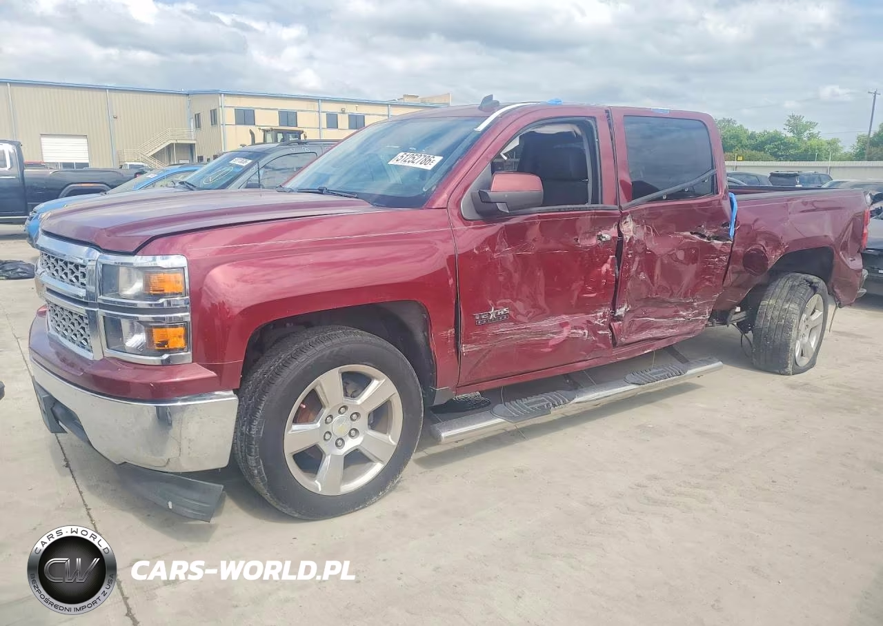 2014 Chevrolet Silverado C1500 Lt VIN:3GCPCREC8EG487660 - 1