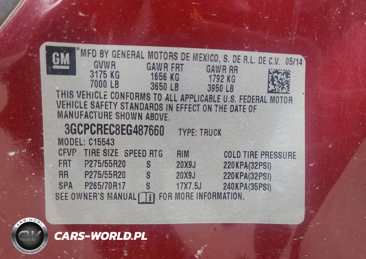 2014 Chevrolet Silverado C1500 Lt VIN:3GCPCREC8EG487660 - 12