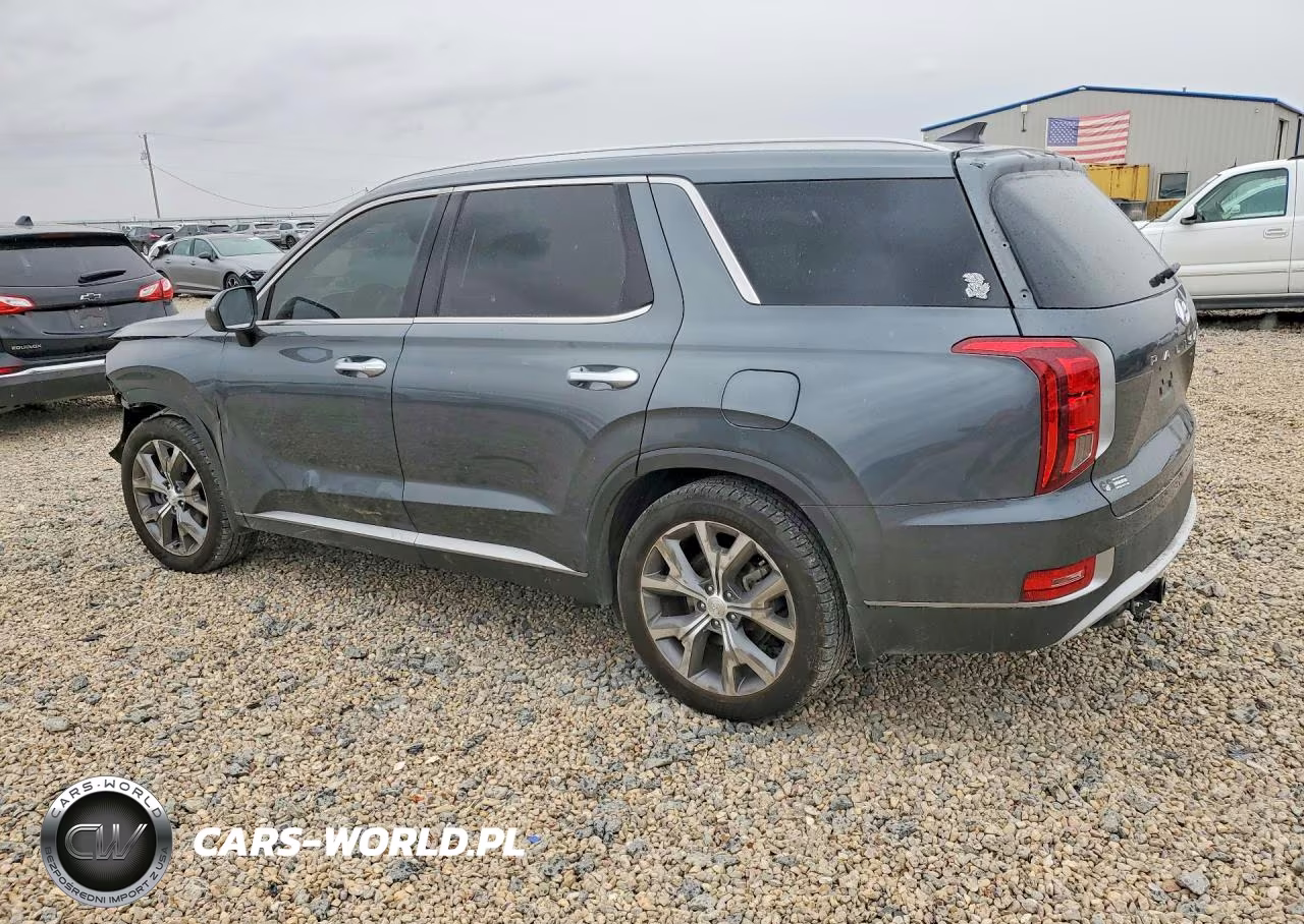 2022 Hyundai Palisade Sel VIN:KM8R44HE8NU351723 - 2