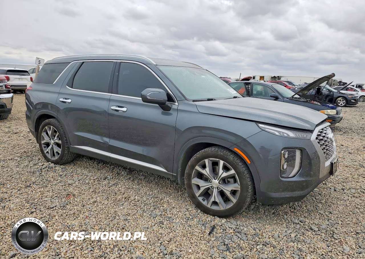 2022 Hyundai Palisade Sel VIN:KM8R44HE8NU351723 - 4