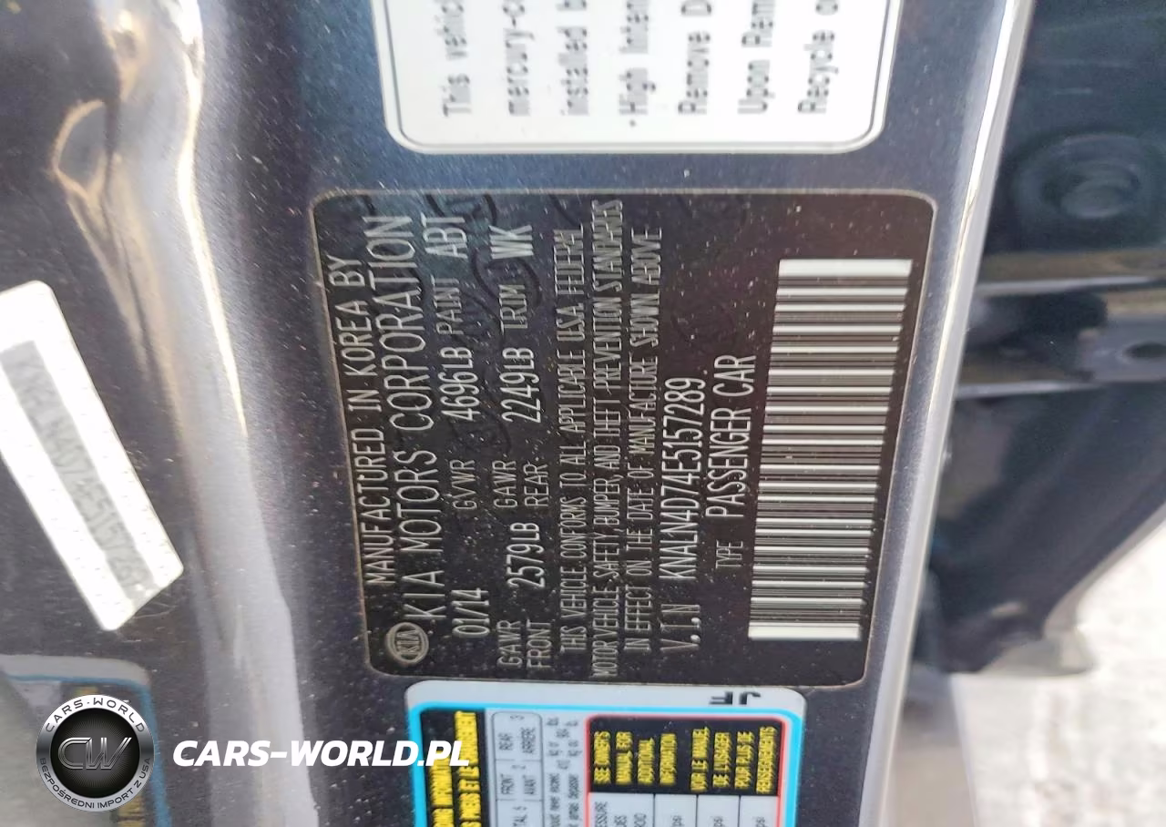 2014 Kia Cadenza Limited VIN:KNALN4D74E5157289 - 12