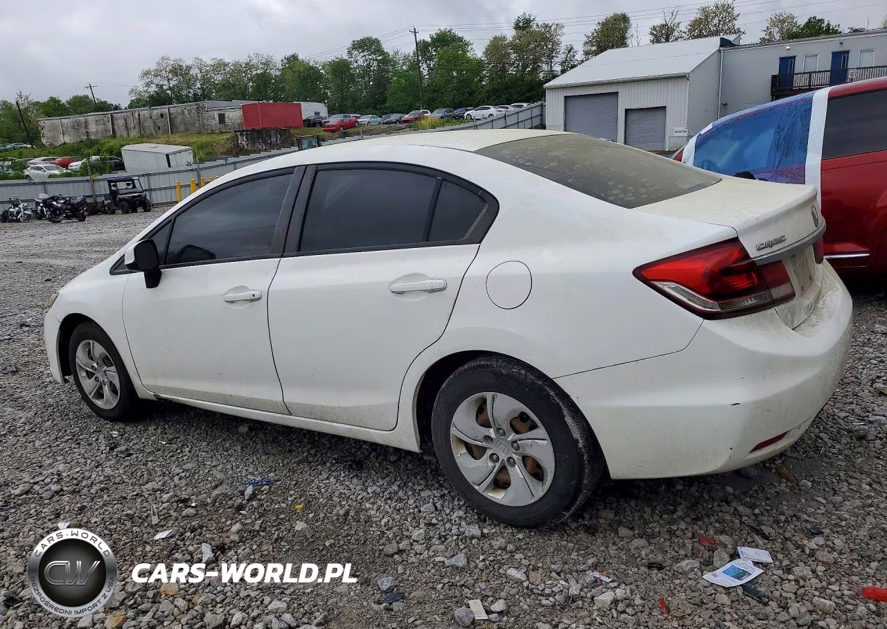 2013 Honda Civic Lx VIN:19XFB2E52DE002298 - 2