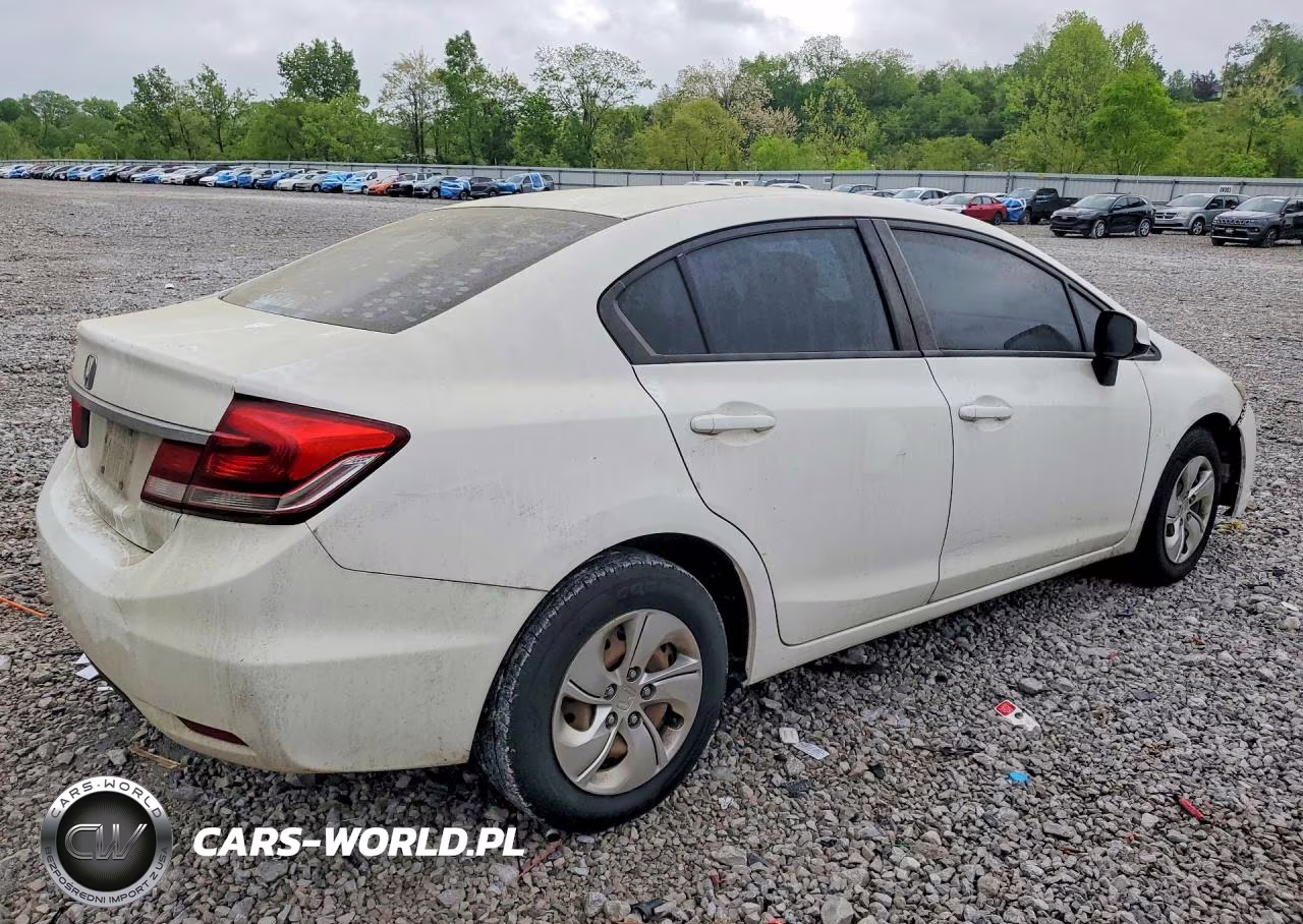 2013 Honda Civic Lx VIN:19XFB2E52DE002298 - 3