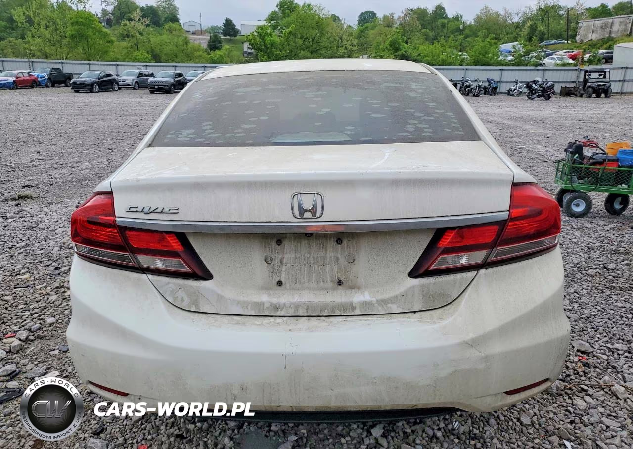2013 Honda Civic Lx VIN:19XFB2E52DE002298 - 6