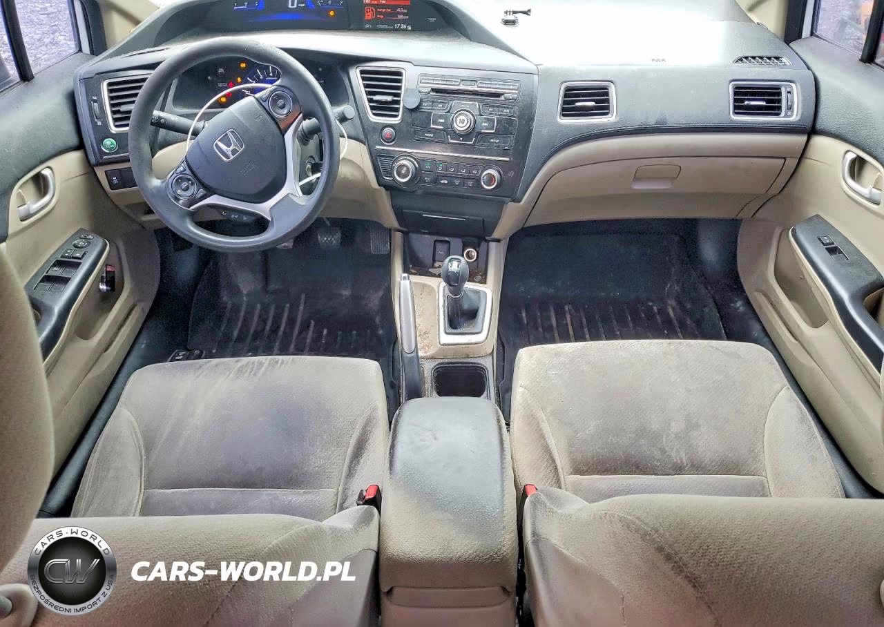 2013 Honda Civic Lx VIN:19XFB2E52DE002298 - 8