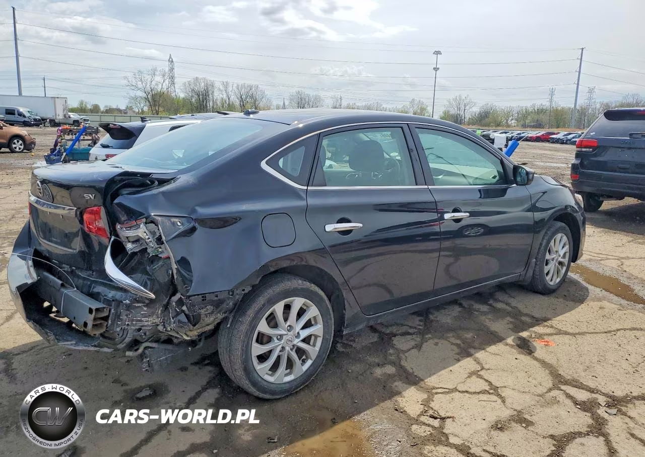 2019 Nissan Sentra Sv VIN:3N1AB7AP2KY439652 - 3