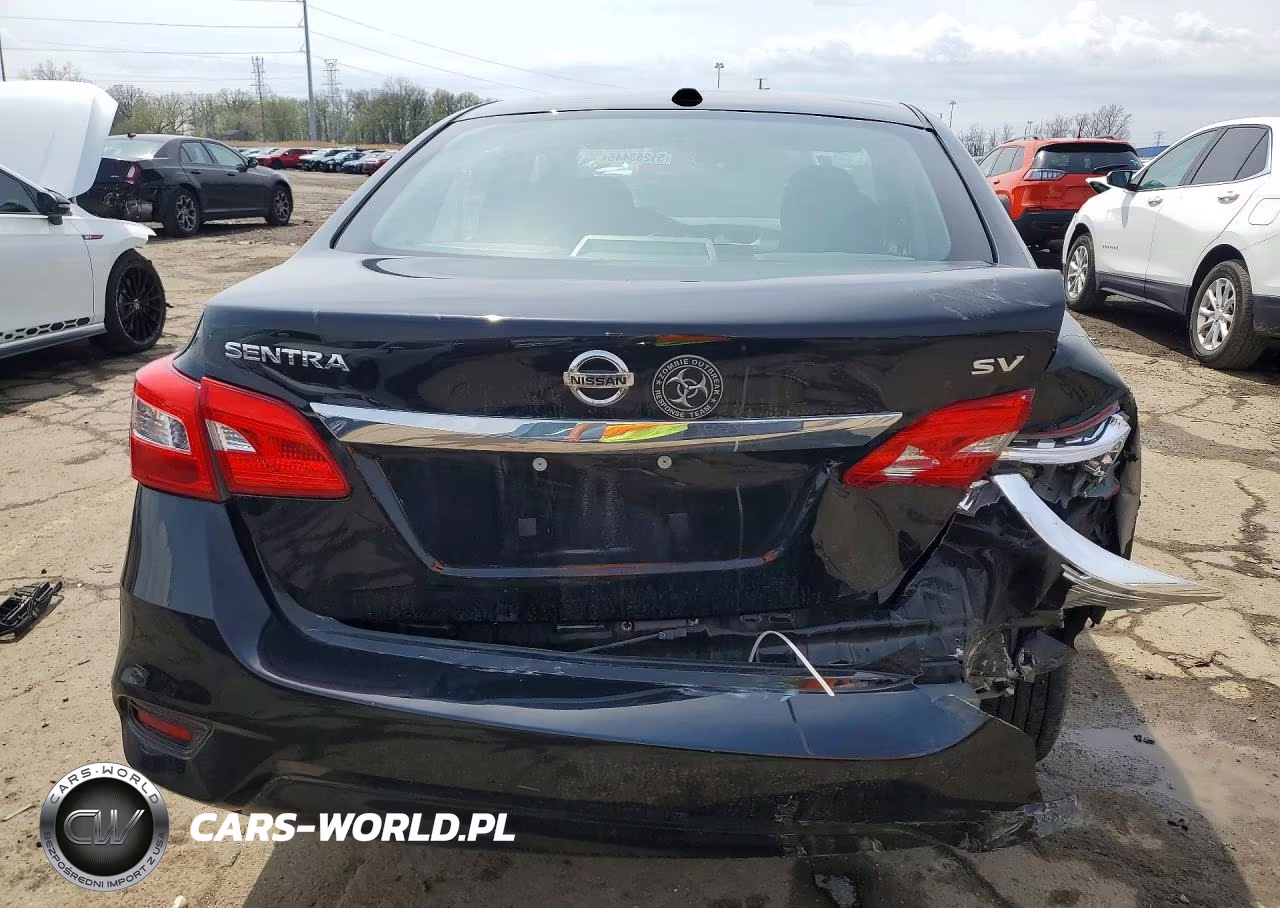 2019 Nissan Sentra Sv VIN:3N1AB7AP2KY439652 - 6