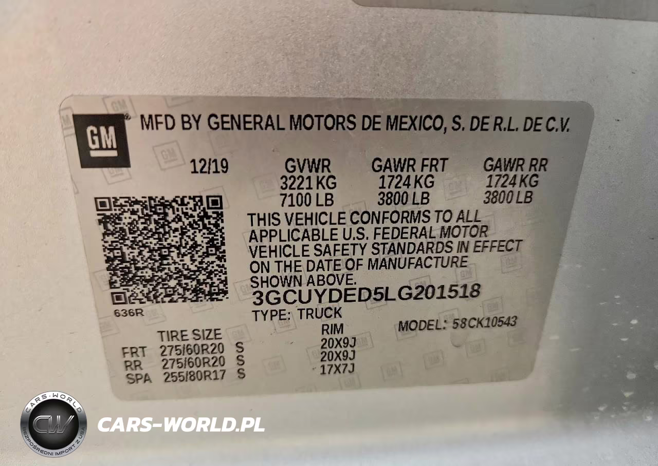 2020 Chevrolet Silverado K1500 Lt VIN:3GCUYDED5LG201518 - 12