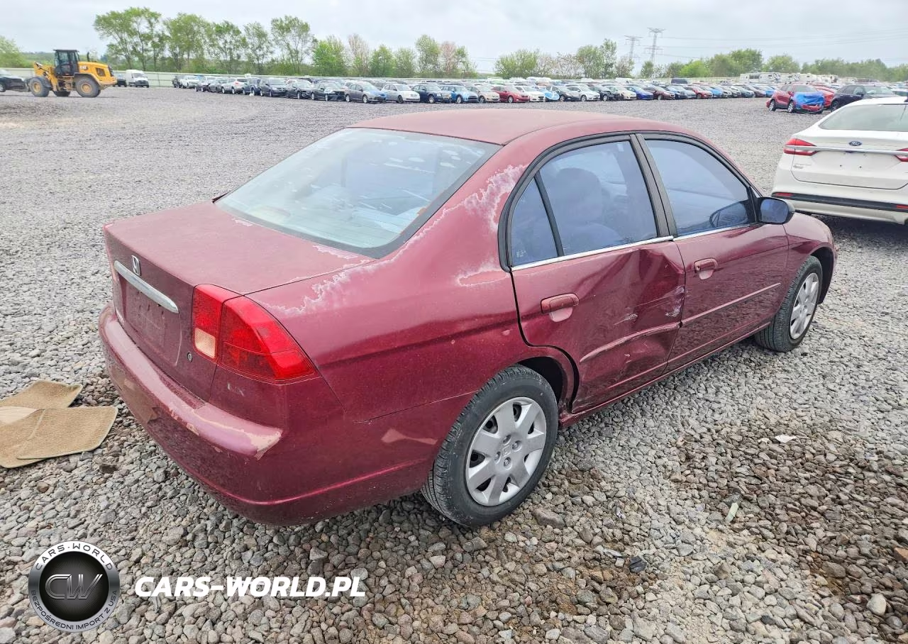 2002 Honda Civic Lx VIN:2HGES16592H571429 - 3