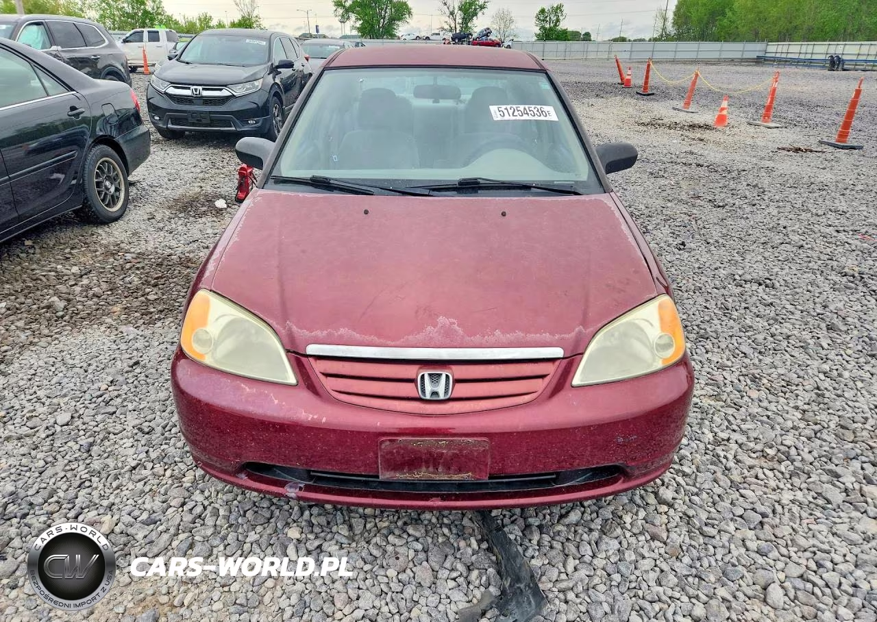 2002 Honda Civic Lx VIN:2HGES16592H571429 - 5