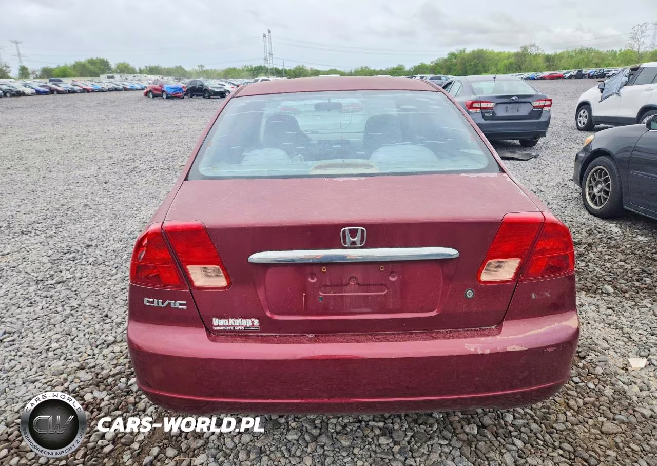 2002 Honda Civic Lx VIN:2HGES16592H571429 - 6