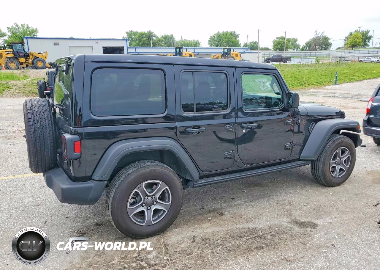 2022 Jeep Wrangler Unlimited Sport VIN:1C4HJXDG8NW176671 - 3