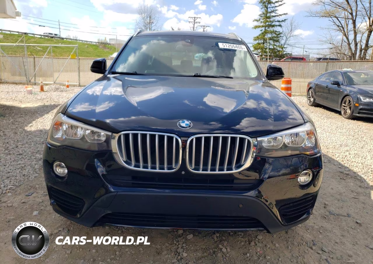 2017 BMW X3 xDrive28I VIN:5UXWX9C52H0T05494 - 5