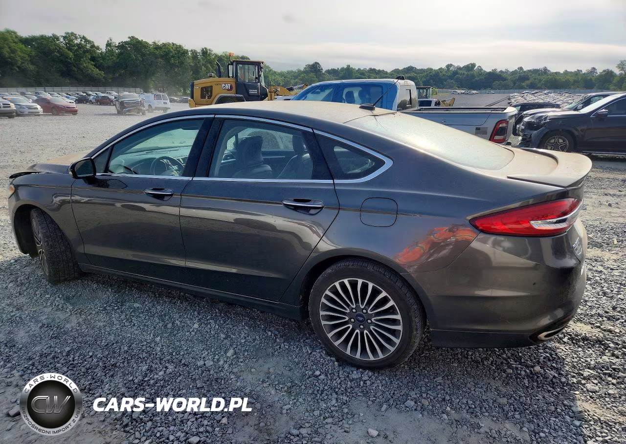 2017 Ford Fusion Titanium VIN:3FA6P0K99HR266572 - 2