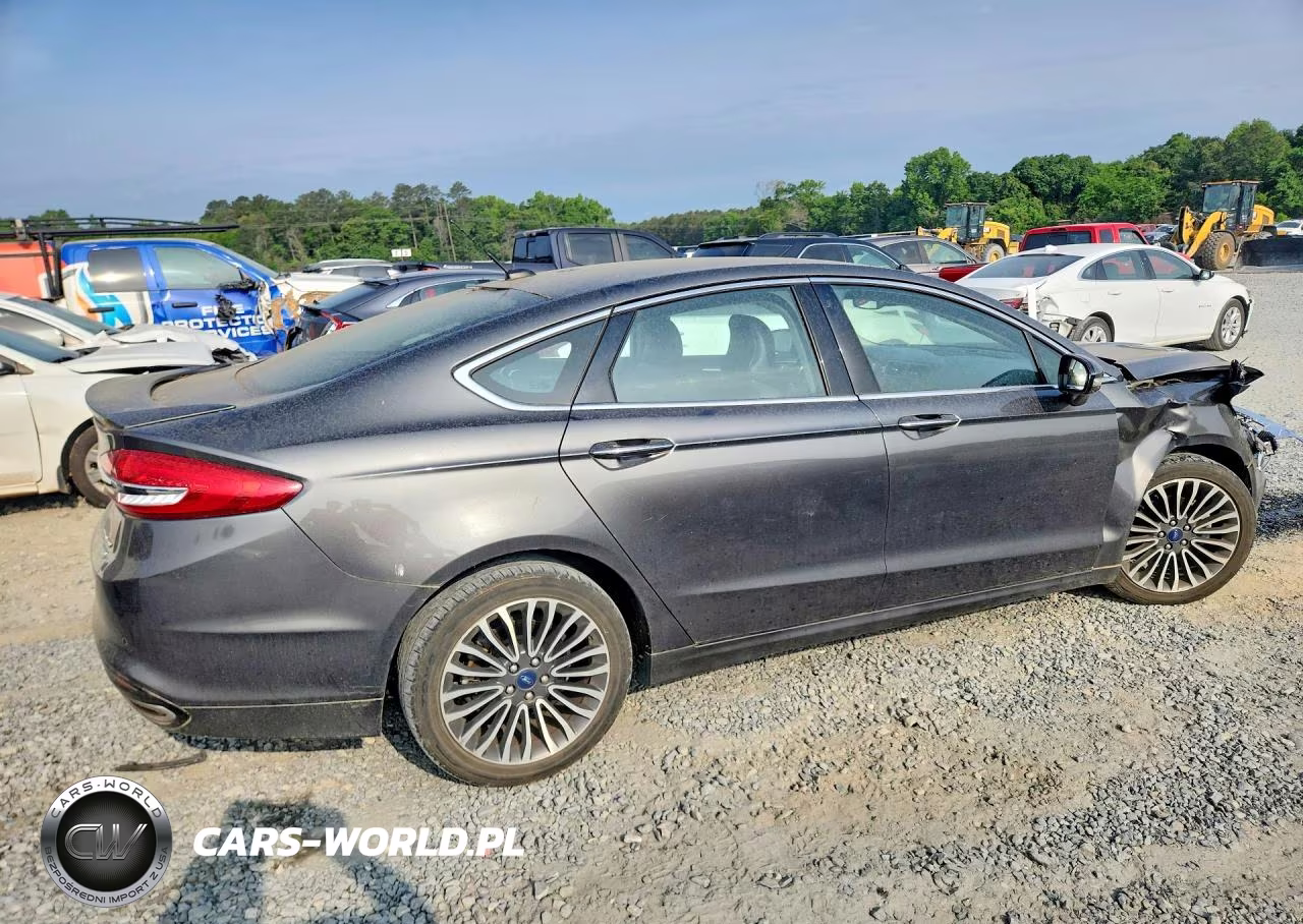 2017 Ford Fusion Titanium VIN:3FA6P0K99HR266572 - 3