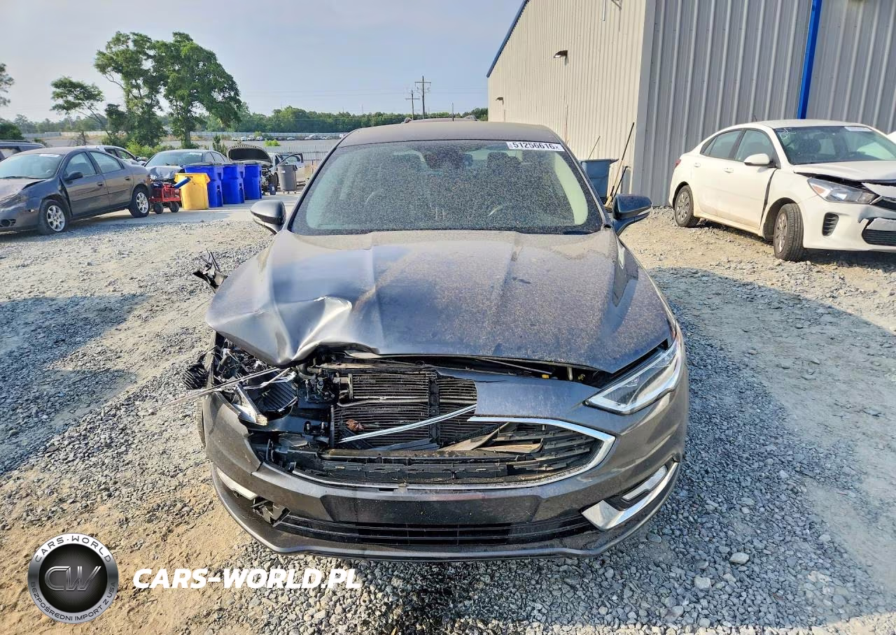 2017 Ford Fusion Titanium VIN:3FA6P0K99HR266572 - 5